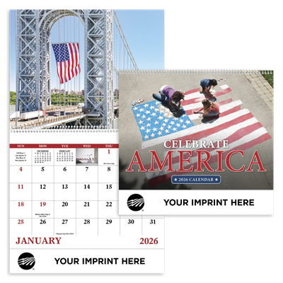 2026 Celebrate America Wall Calendar
